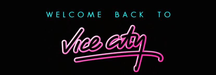 vice city font vice city font