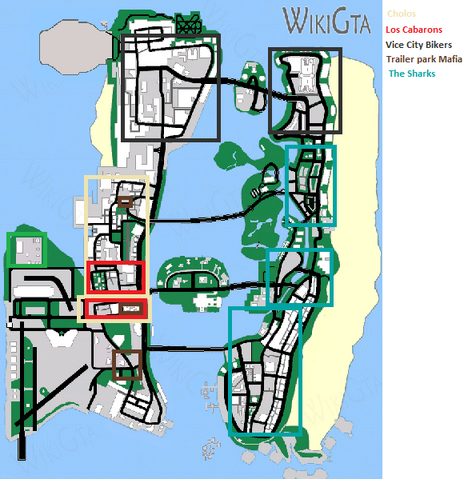 Image - Gta vcs gang locations.png | GTA Wiki | FANDOM powered by Wikia