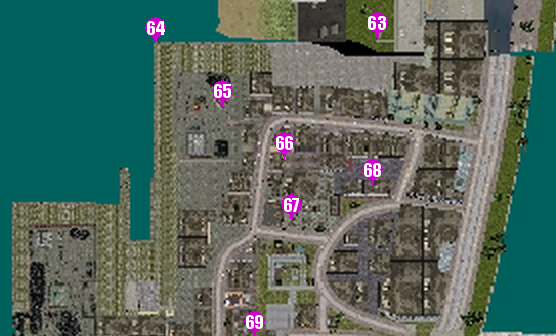 gta 3 hidden package maps