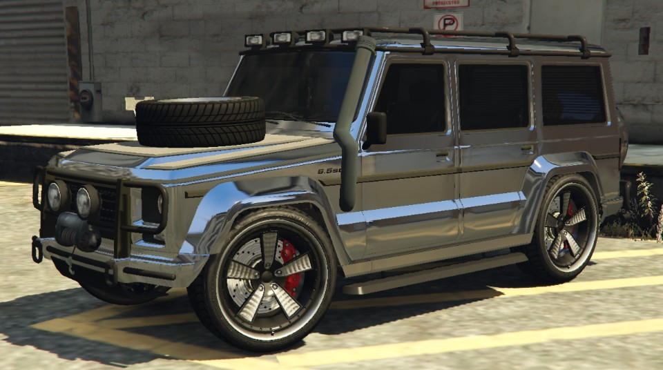Mercedes g55 GTA 5