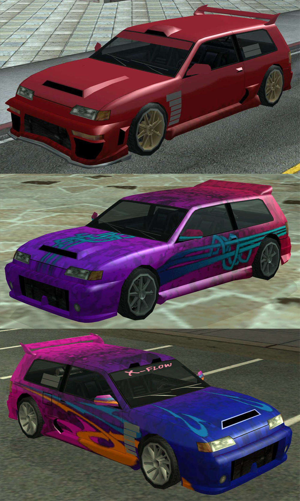 9800 Modified Cars In Gta San Andreas Best