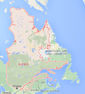 Quebec-Province-Map