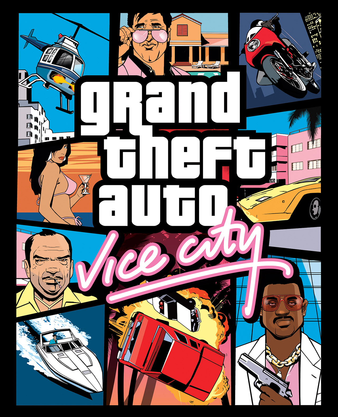 Resultado de imagen para vice city cover art