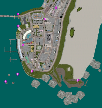 Vice city package map