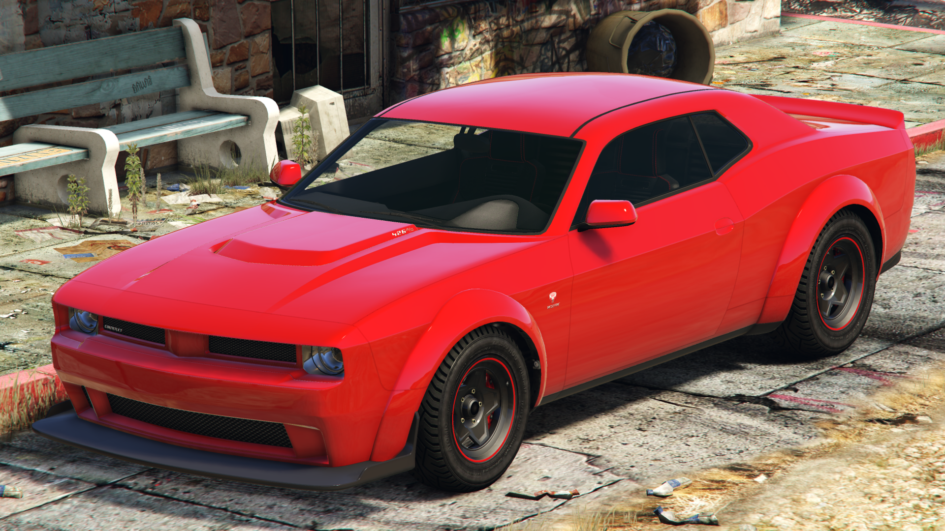 Fastest Muscle Car, Gauntlet Hellfire.