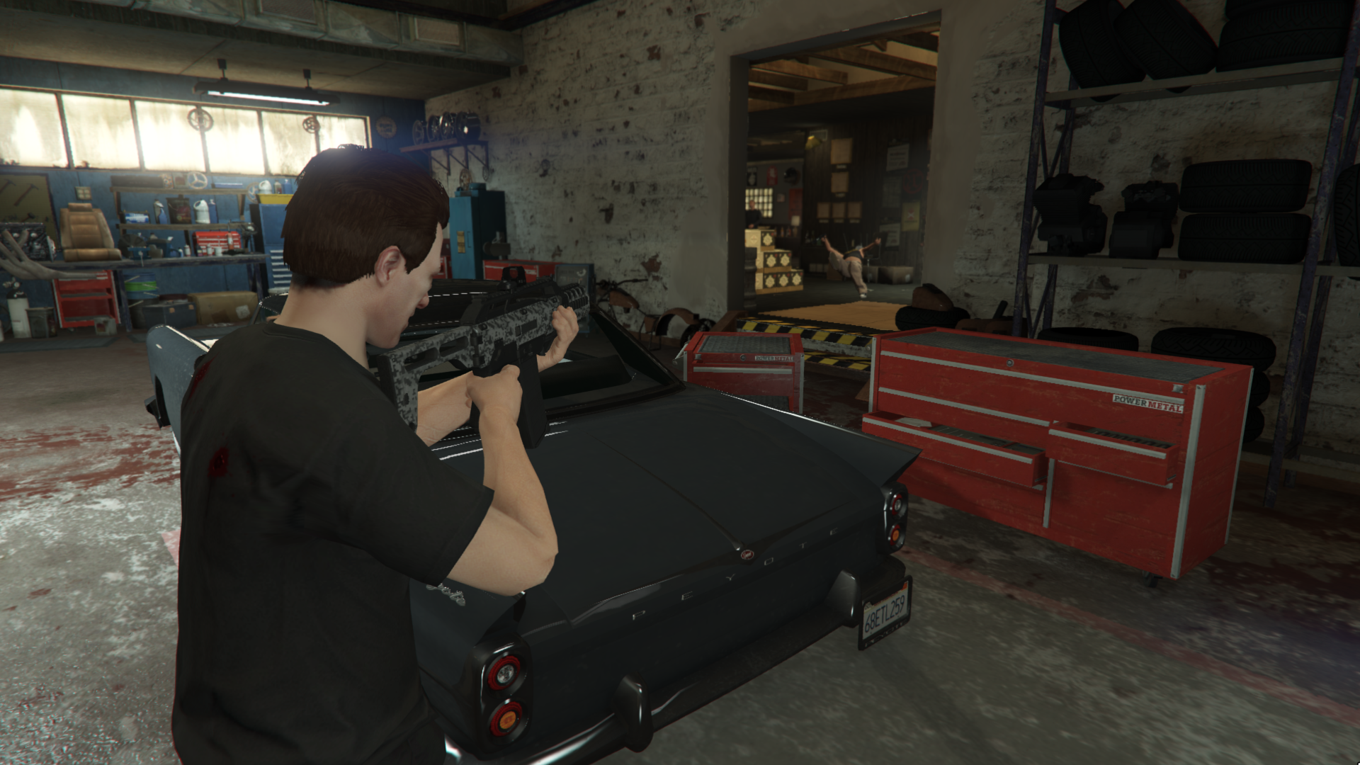 Can you drop a weapon in gta 5 фото 28