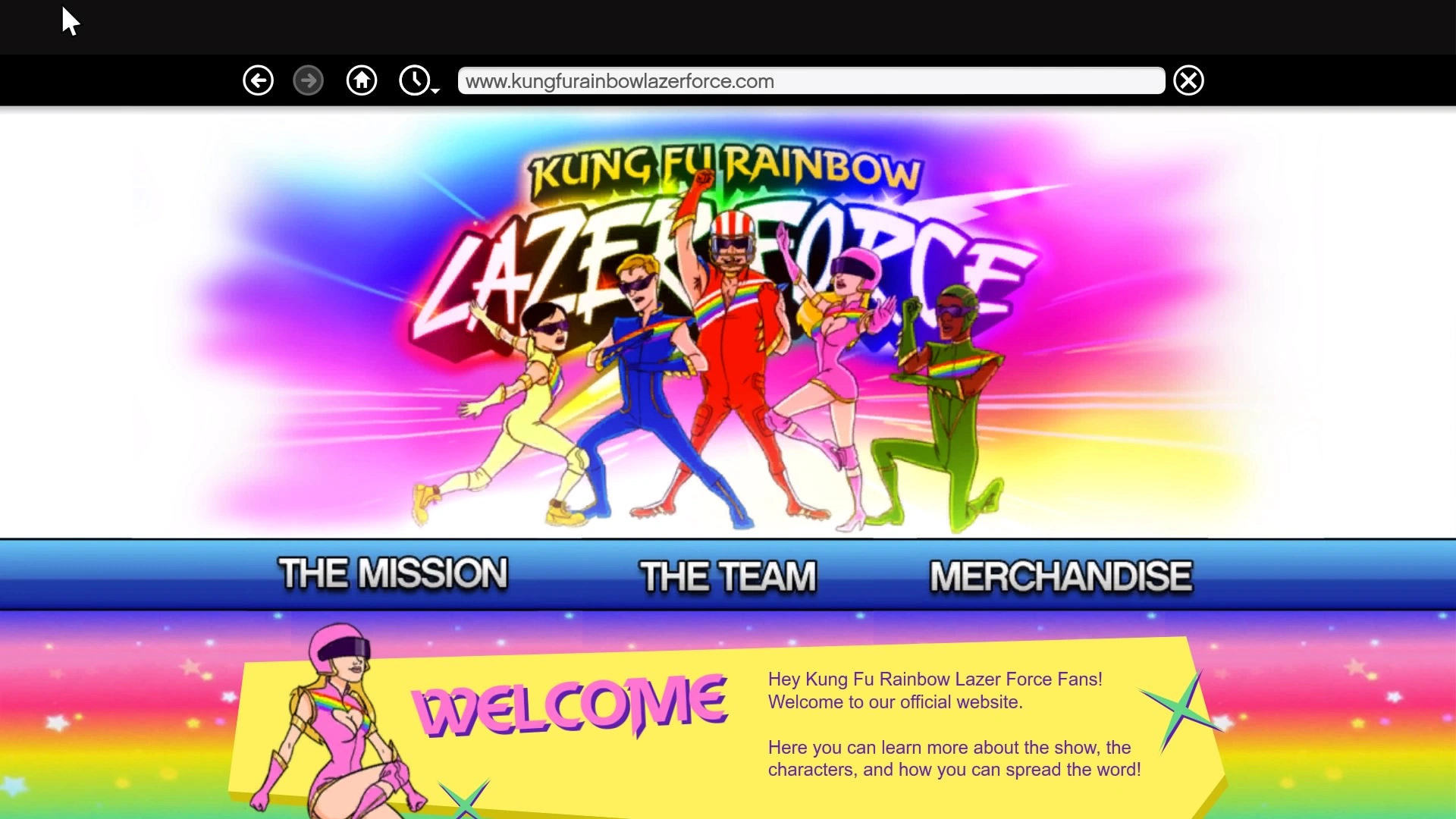 Kung Fu Laser Rainbow Force