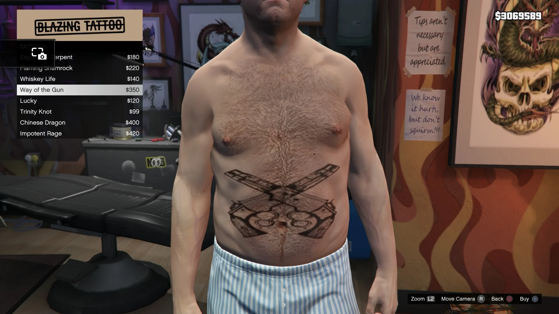 Image Tattoo Michael Torso GTAV Way of the Gun.jpg GTA Wiki