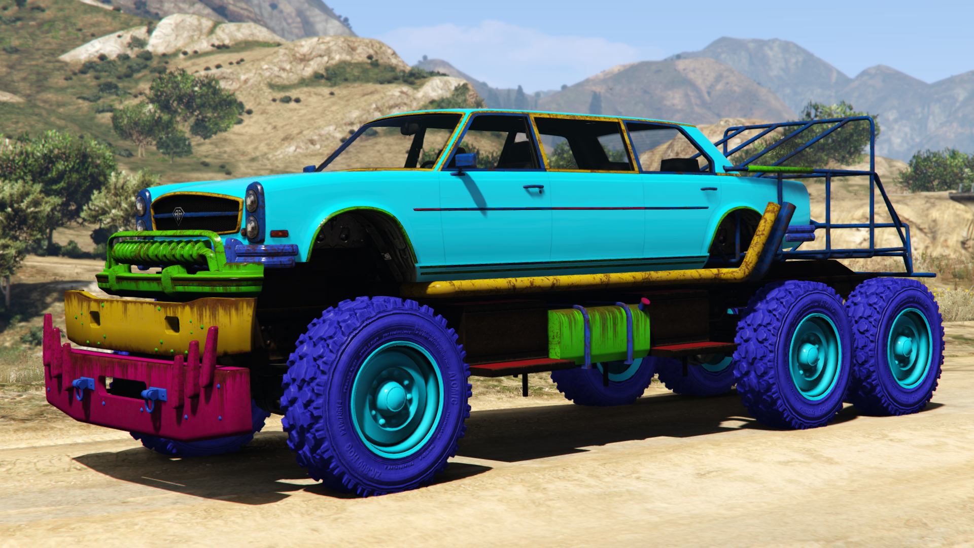 Of road gta 5 фото 97