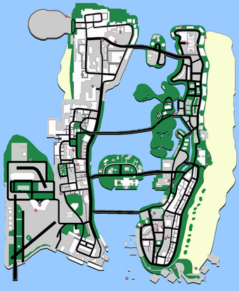 Gta 3 rampages map