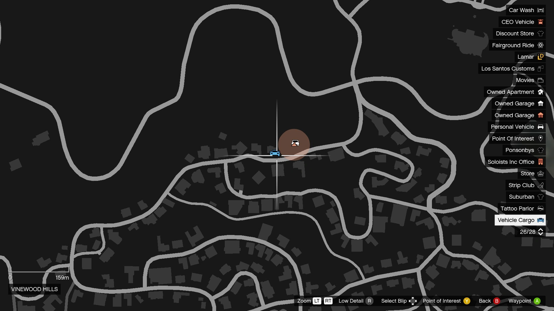 Image Vehicle Import Tail GTAO End Vinewood Dog Park Map.png GTA