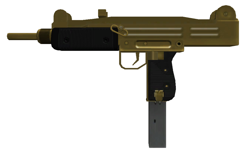 Image result for Gold Uzi GTA IV EFLC