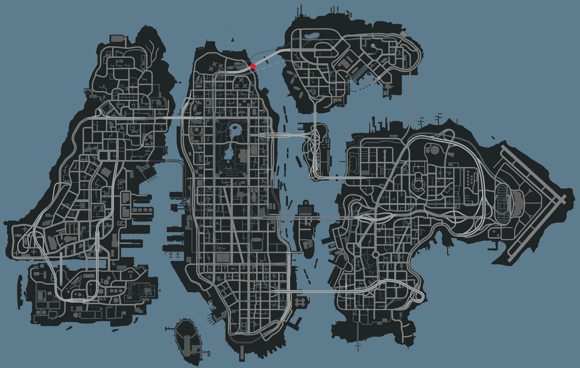 map of liberty city gta 4
