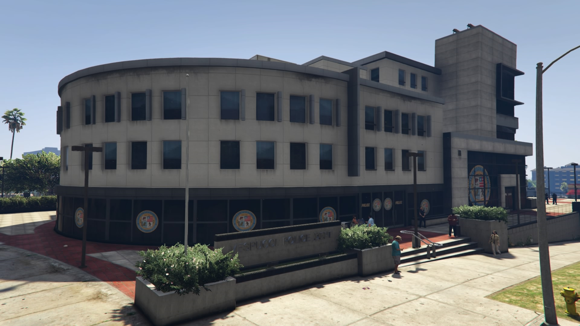 vespucci police station gta 5 map