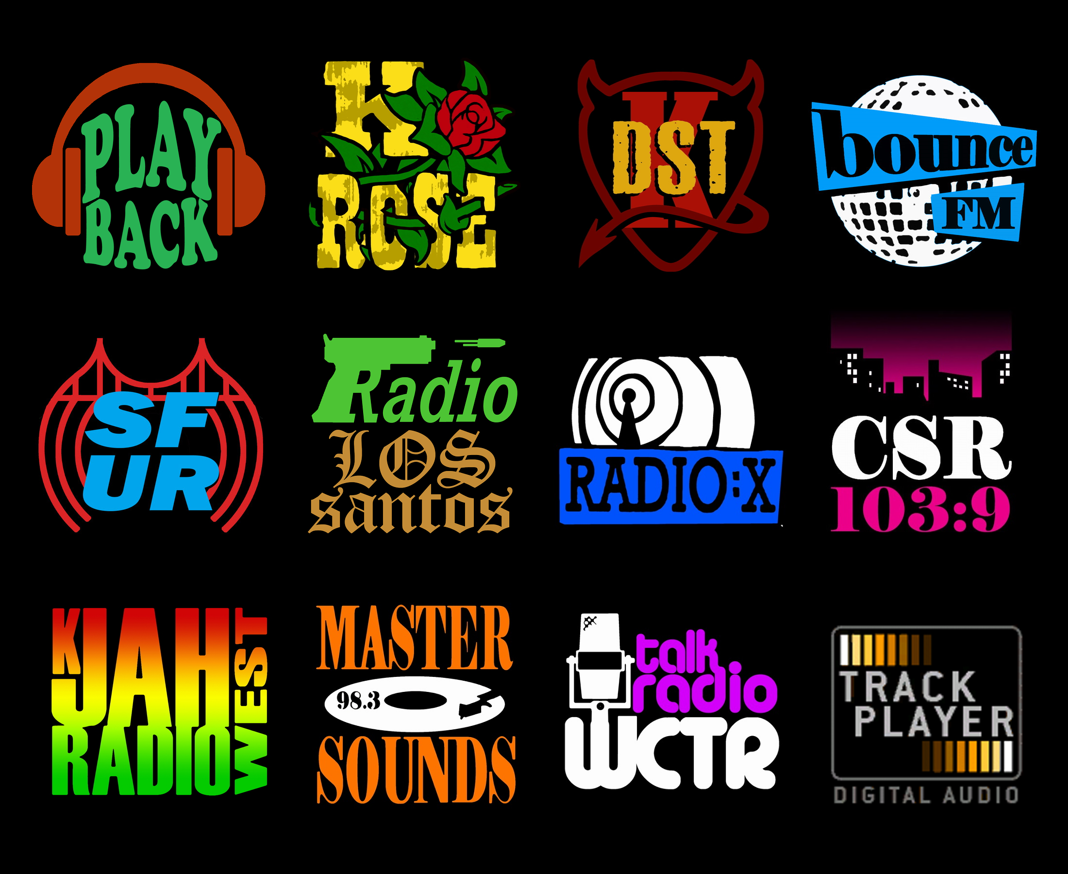 Radio Stations In Gta San Andreas Gta Wiki Fandom - gangstas paradise roblox id