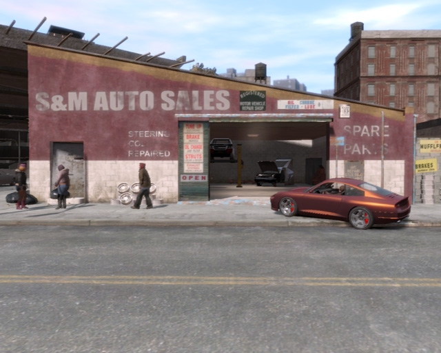 gta iv stevie cars map