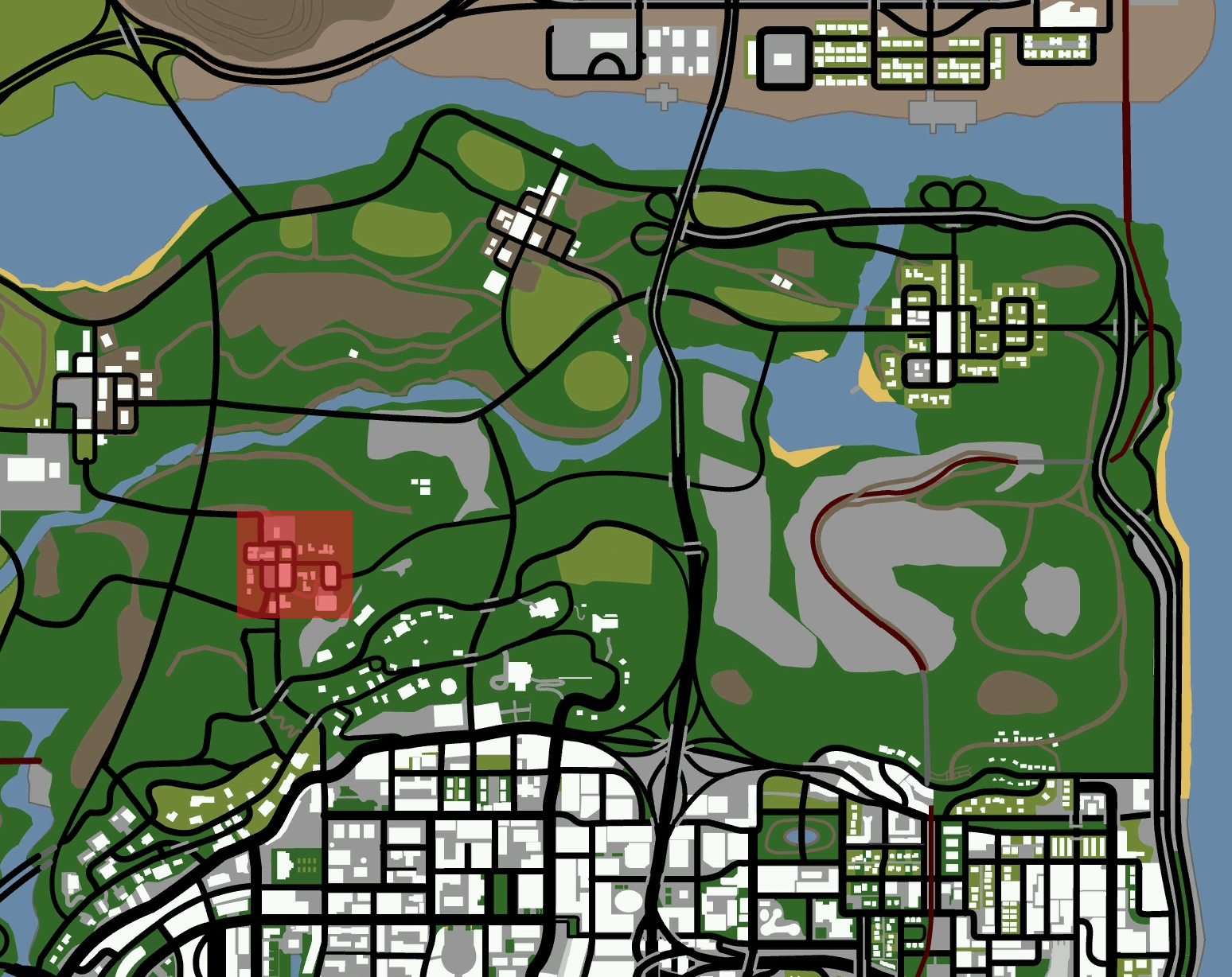 Gta San Andreas 2 Player Locations Map - truejfil