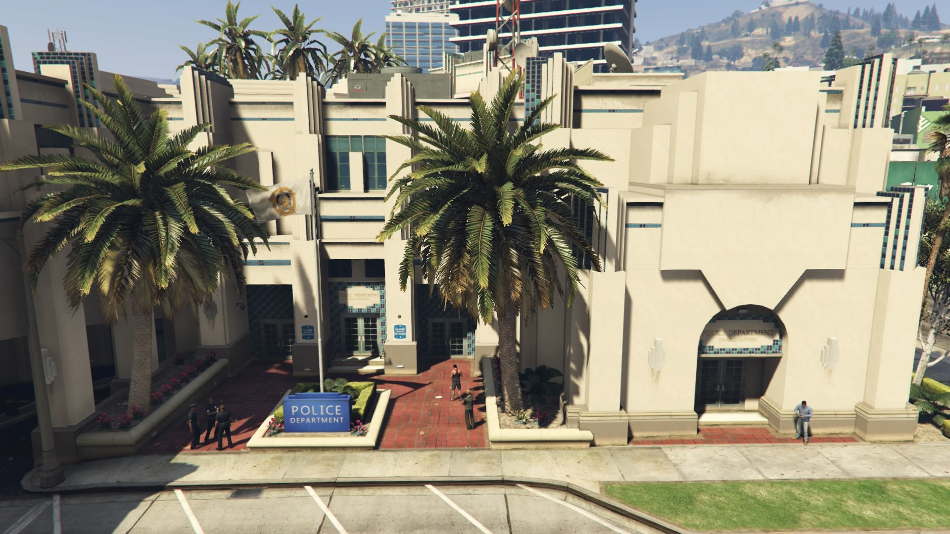 The police station on gta 5 фото 10