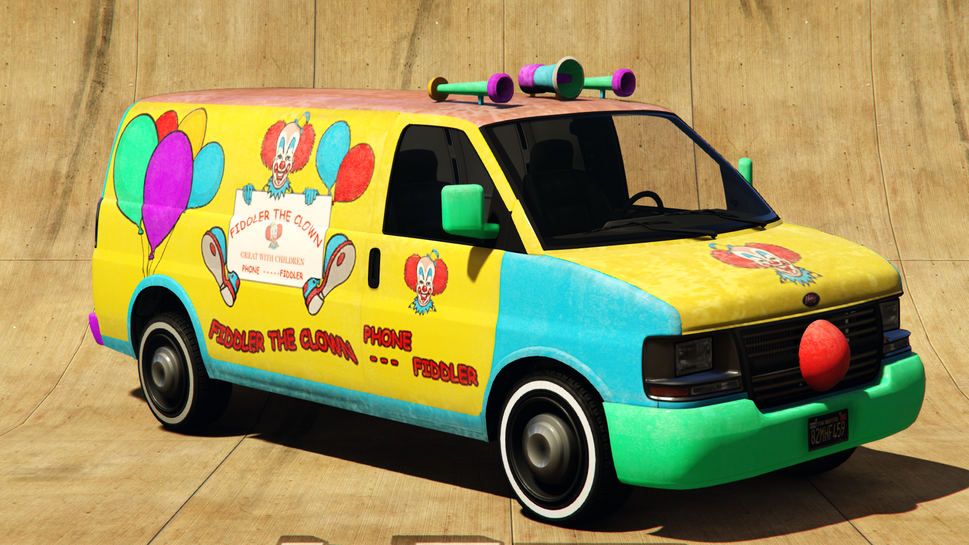 clown van tour gta