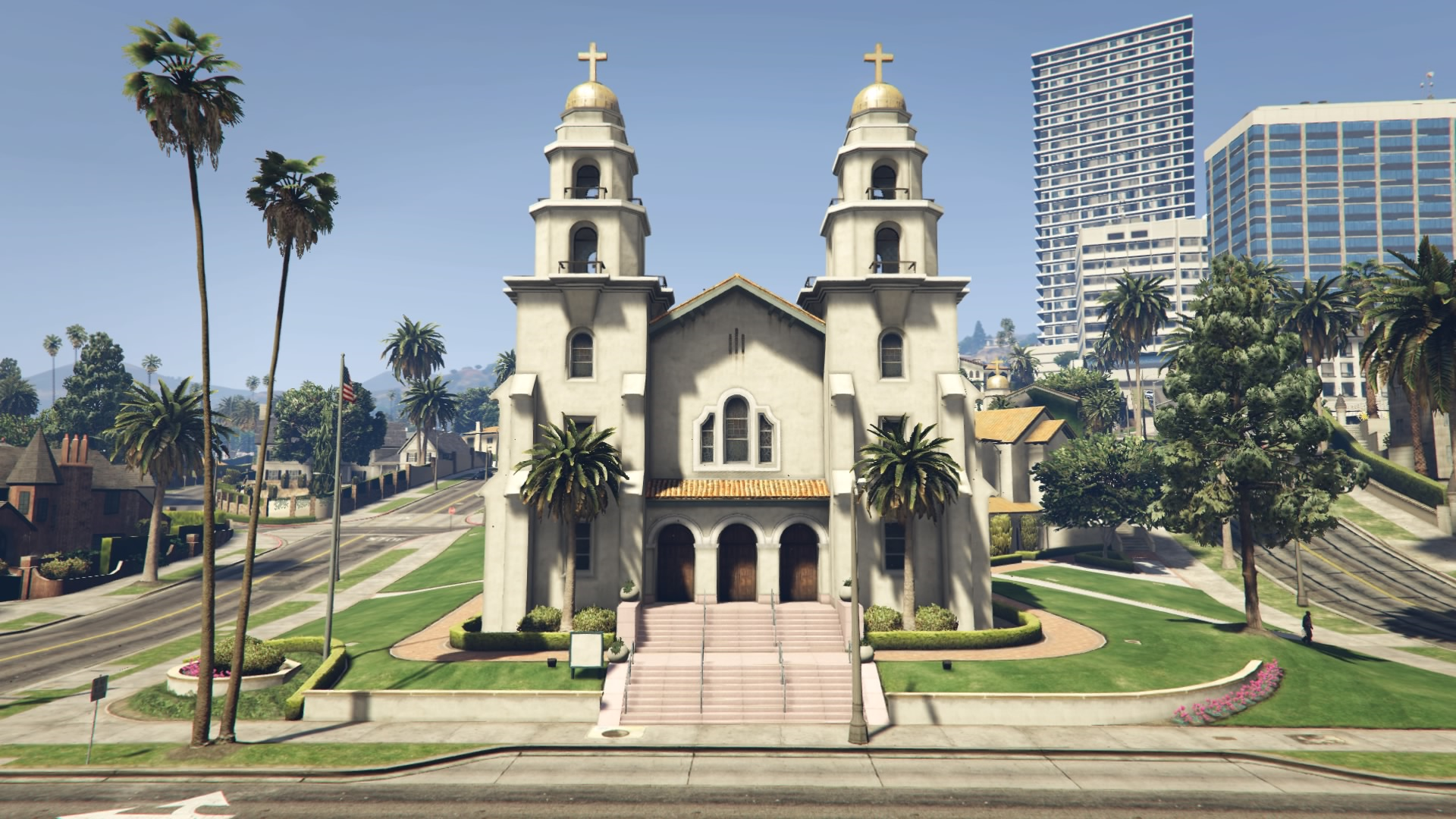 Church 5. GTA 5 Церковь. Церковь в ГТА 5. ГТА 5 Церковь Хилл Вэлли. Rockford Hills GTA 5.