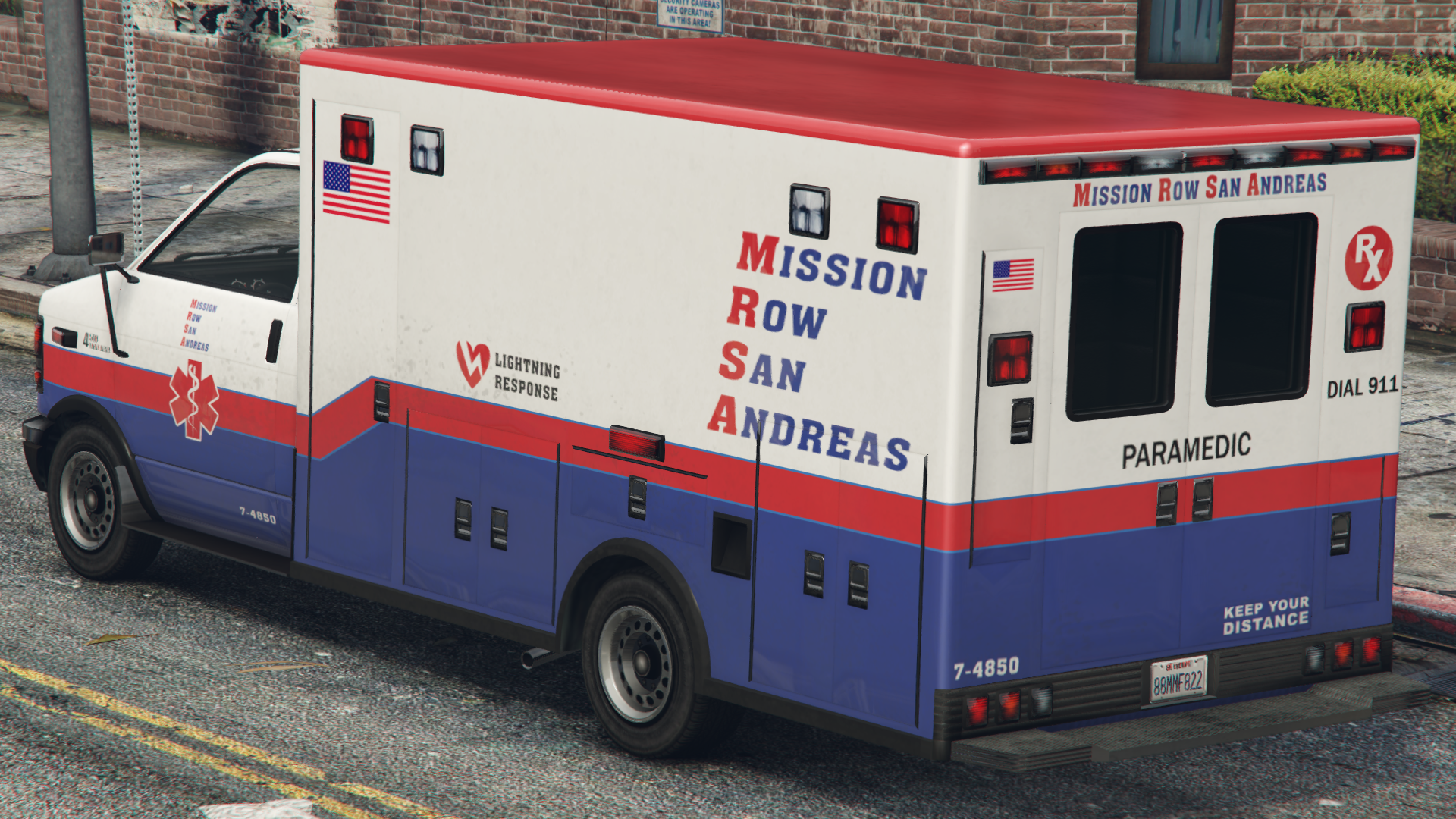 Ambulance gta 5 замена