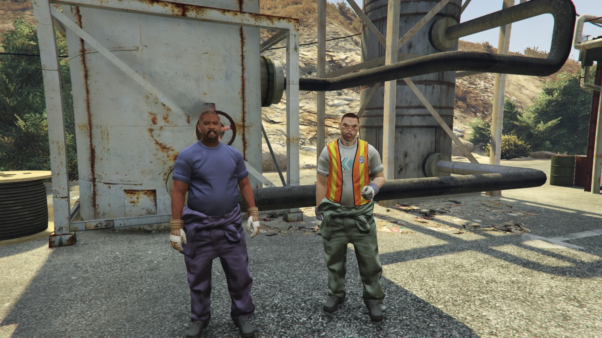 Image  Harmony Fuel Depot GTAV NPCs.jpg  GTA Wiki  FANDOM powered by