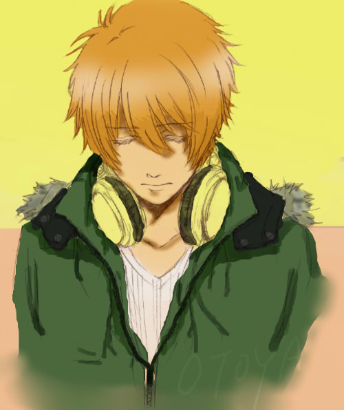 Image Ittoki Otoya With Orange Hair By Bishie00 D4jvl52 Jpg