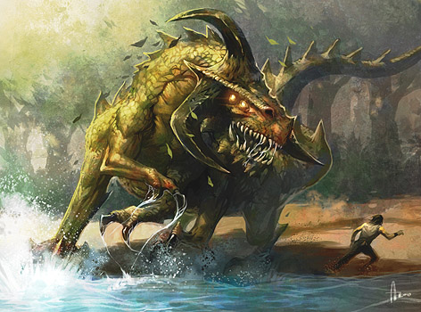 Dinosaur Demon by nJoo
