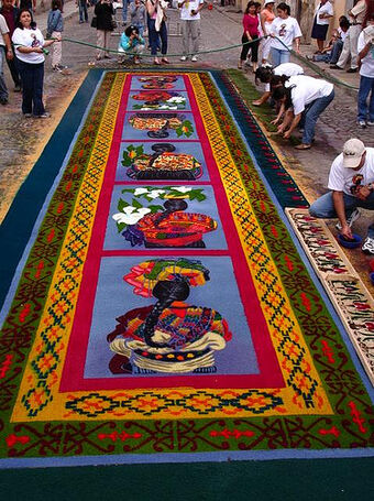 Alfombras De Semana Santa Guatemala Wiki Fandom