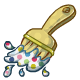 Paintbrush polkadot