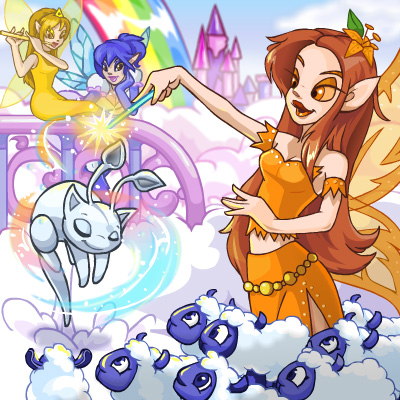 Fountain faerie quest