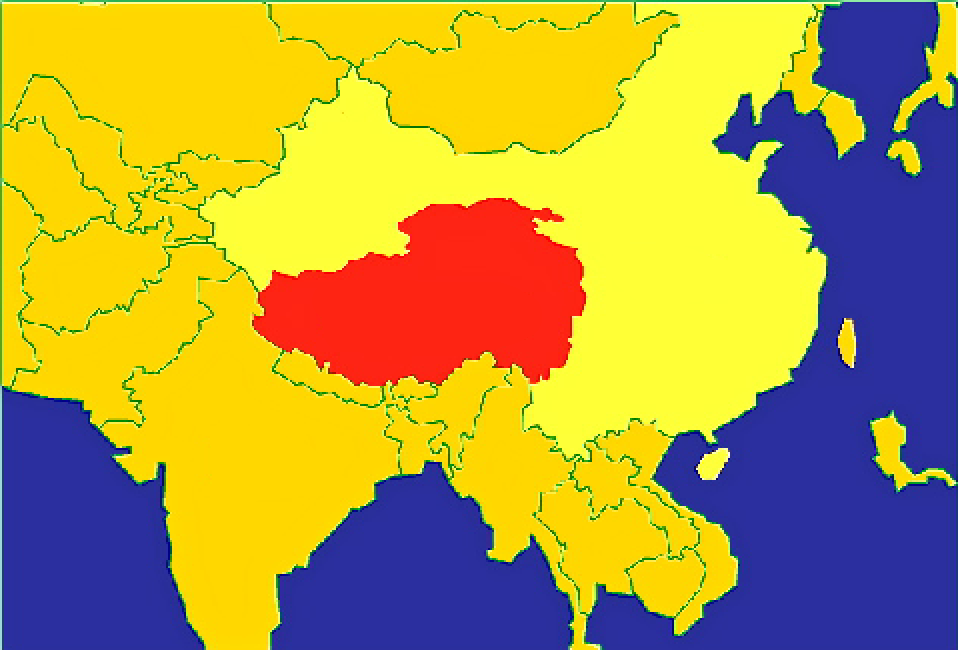 Карта тибета на русском. Тибет на карте Китая. Тибет политическая карта.