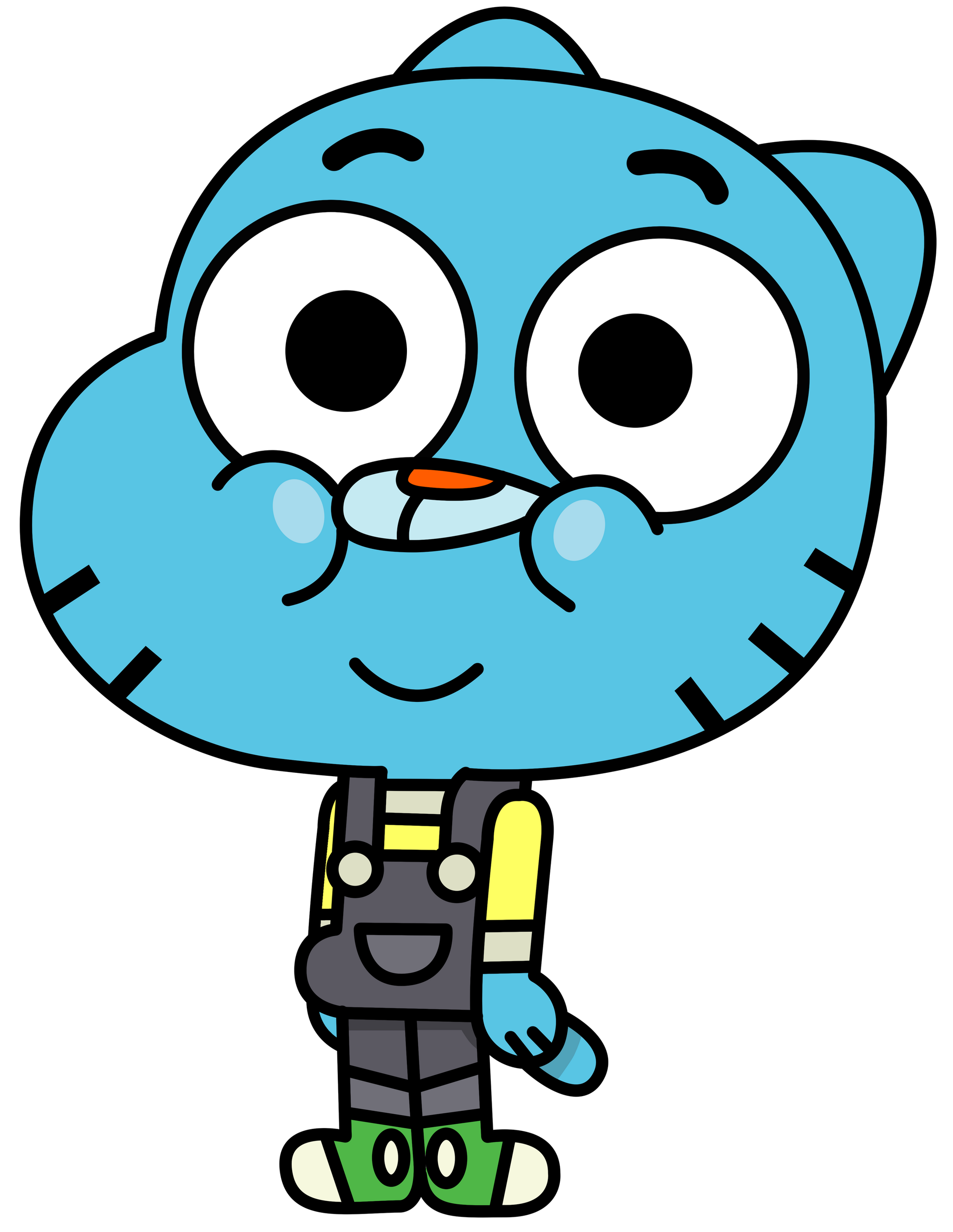 Dessin Le Monde Incroyable De Gumball Image - Gumball Jeune.png | Wiki Le Monde Incroyable de Gumball