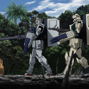 Get Wallpaper Mobile Suit Gundam The 08th Ms Team Battle In Three Dimensions For Android Free