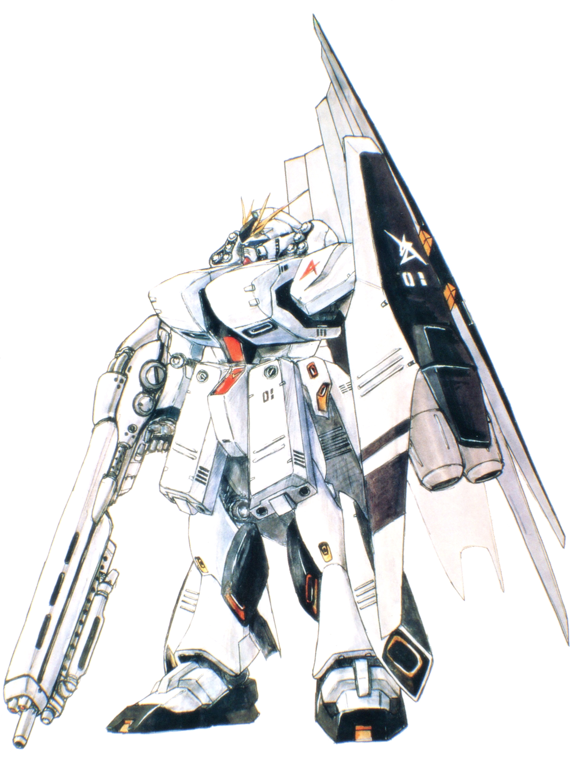Fa 93hws N Gundam Heavy Weapons System Type The Gundam Wiki Fandom