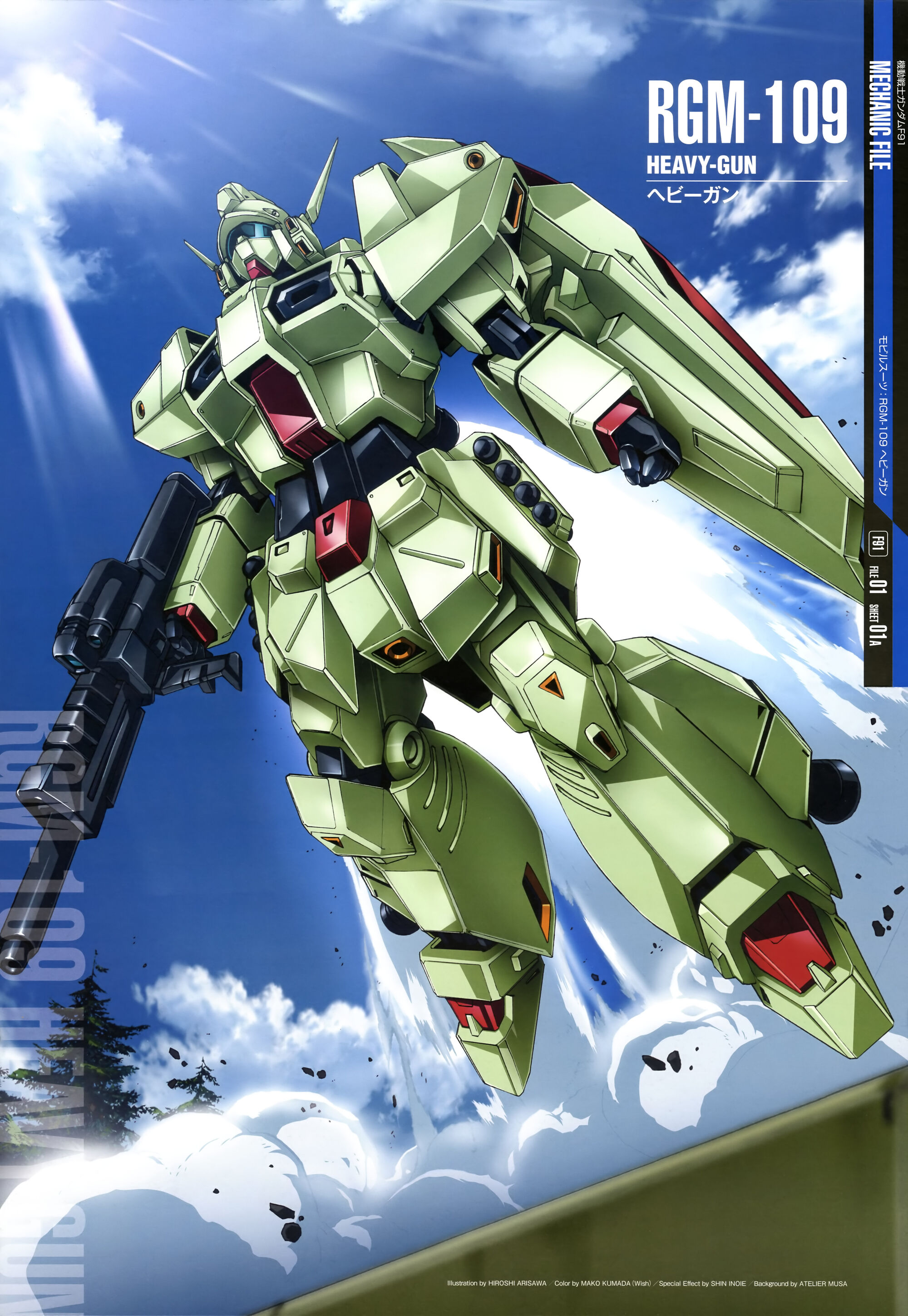 RGM109 Heavygun The Gundam Wiki FANDOM powered by Wikia