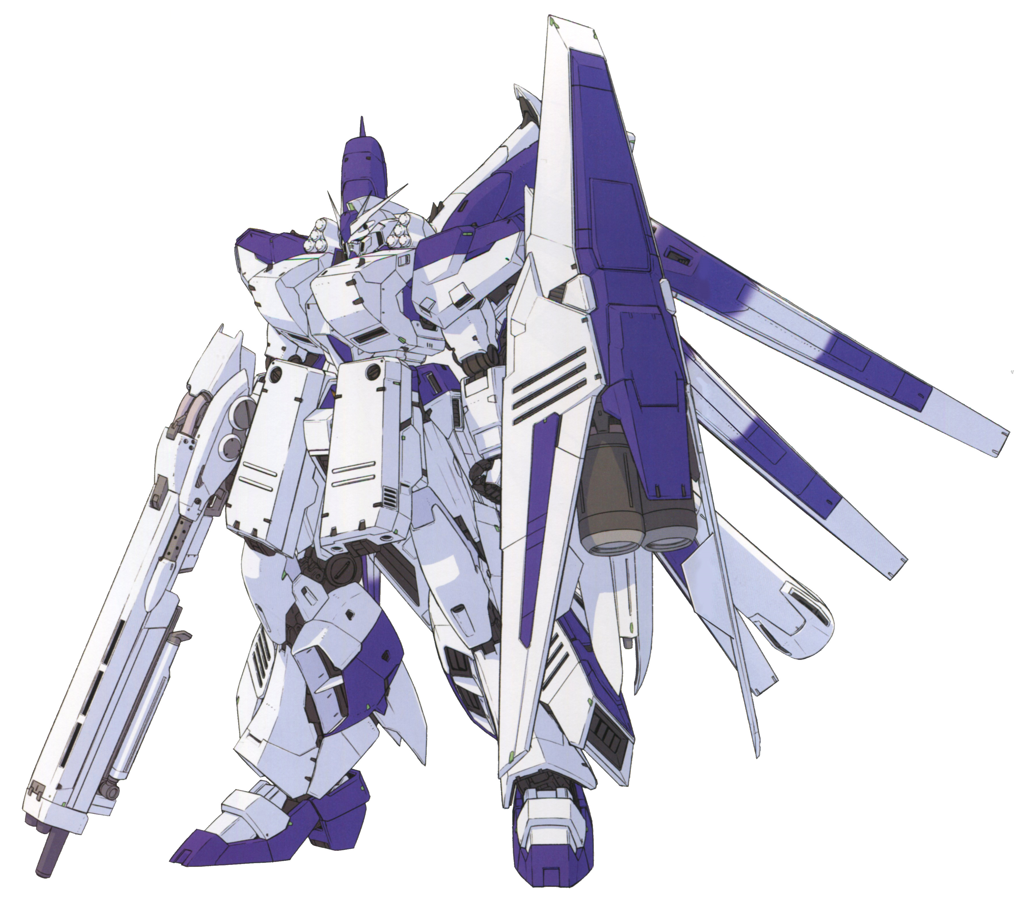 Fa 93 N2hws Hi N Gundam Heavy Weapons System Type The Gundam Wiki Fandom