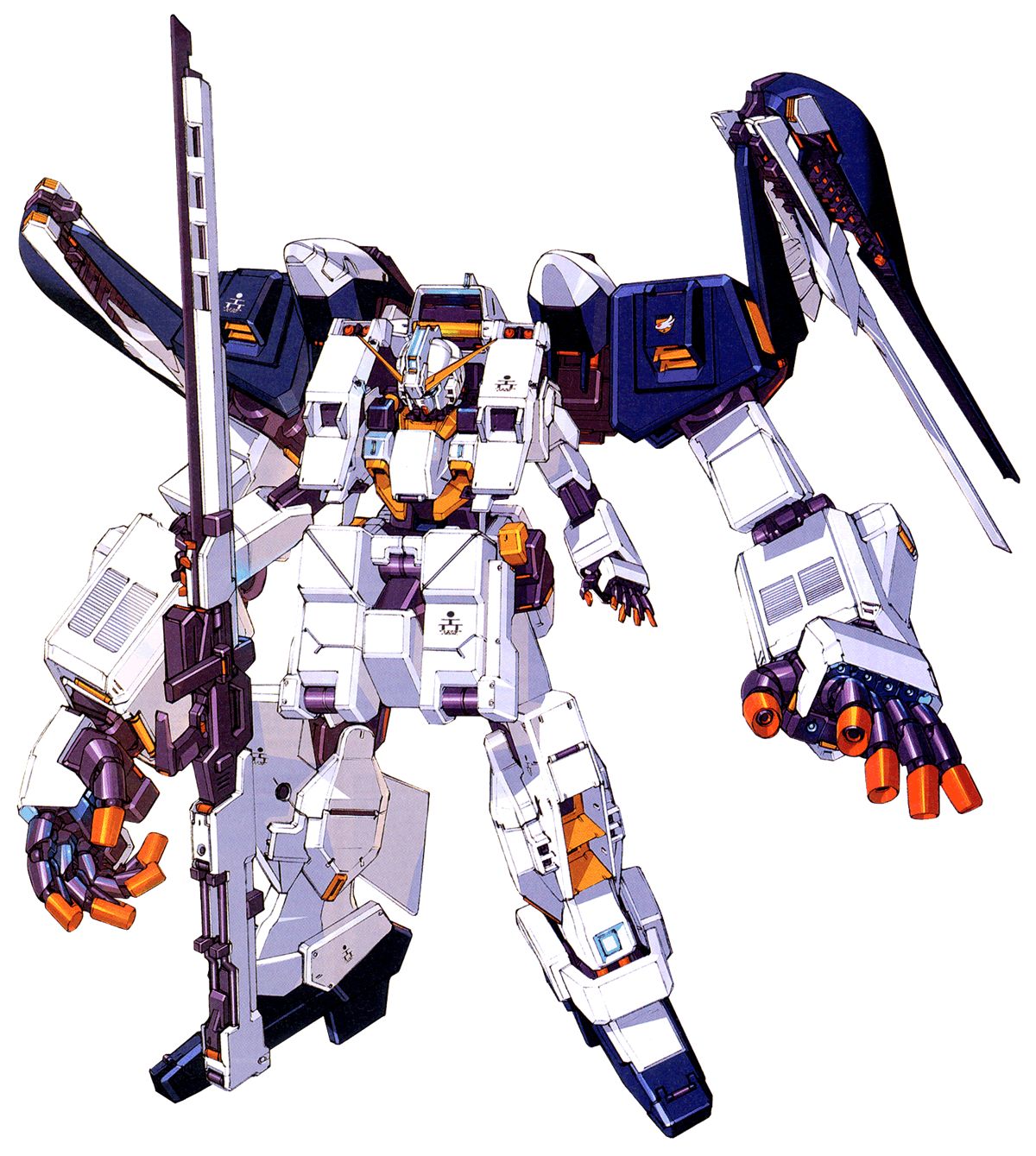 Rx 121 2 Gundam Tr 1 Hazel Owsla Gigantic Arm Unit The Gundam Wiki Fandom