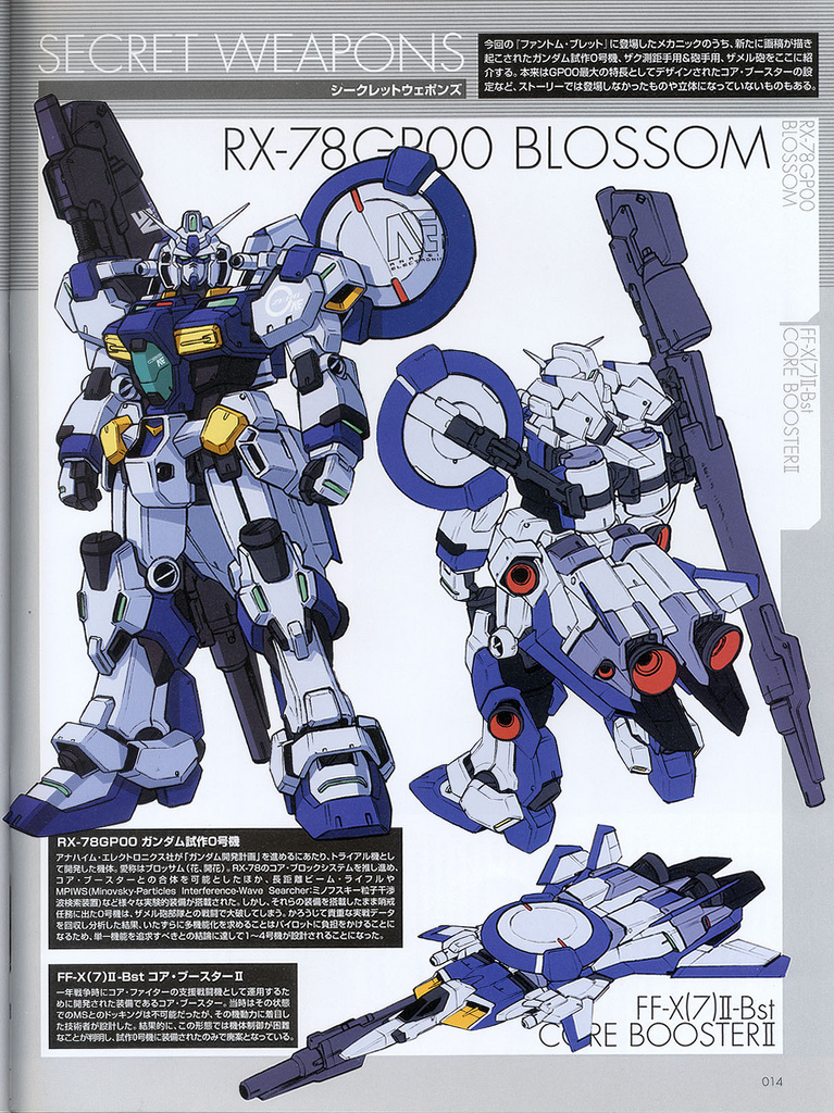 Rx 78gp00 Gundam Blossom The Gundam Wiki Fandom