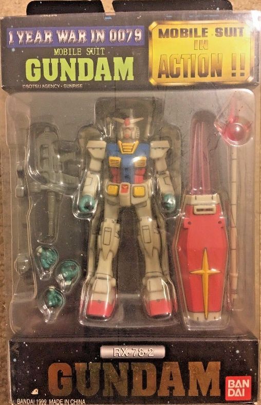 Bandai Mobile Suit Gundam Fighter Dark Royal John Bull Figurine MSIA
