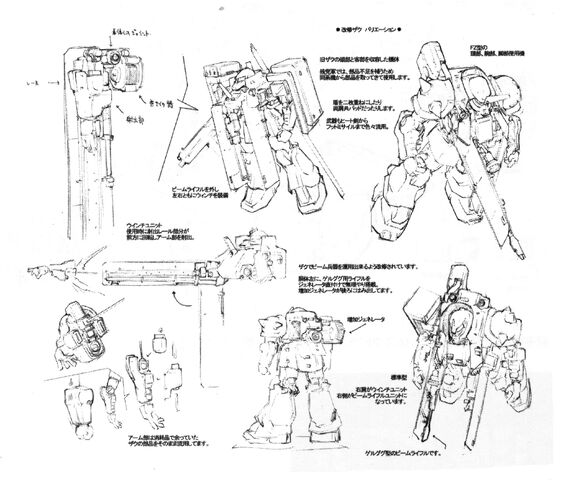 Image - Zaku Variation.jpg | The Gundam Wiki | FANDOM powered by Wikia