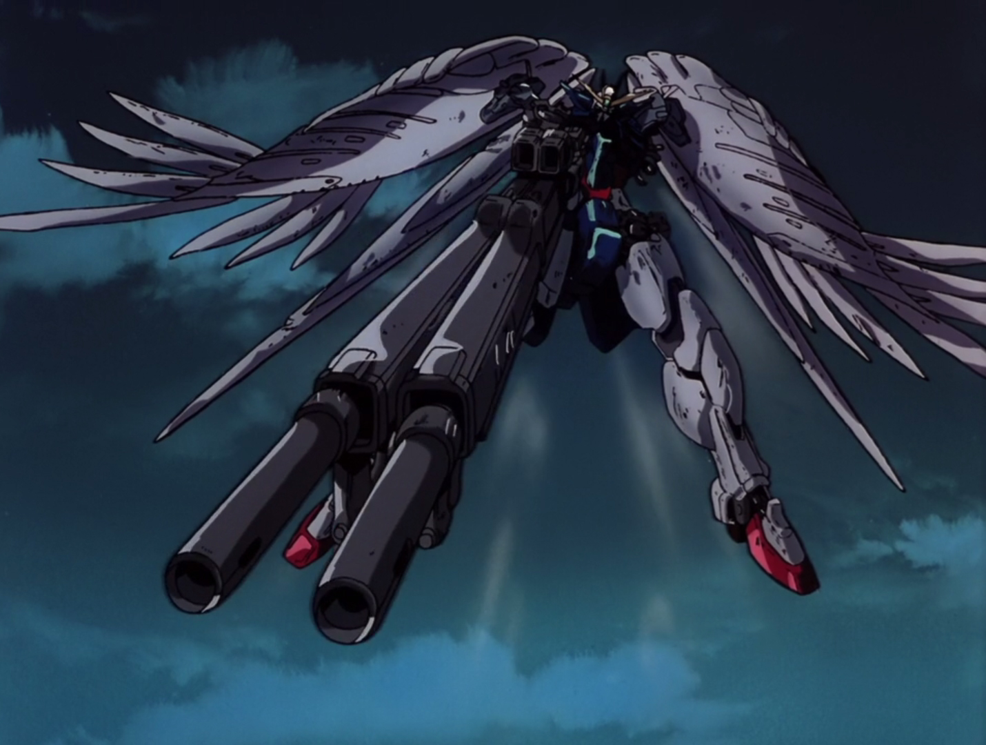 metal robot wing zero