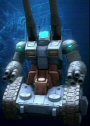 Guntank Close up
