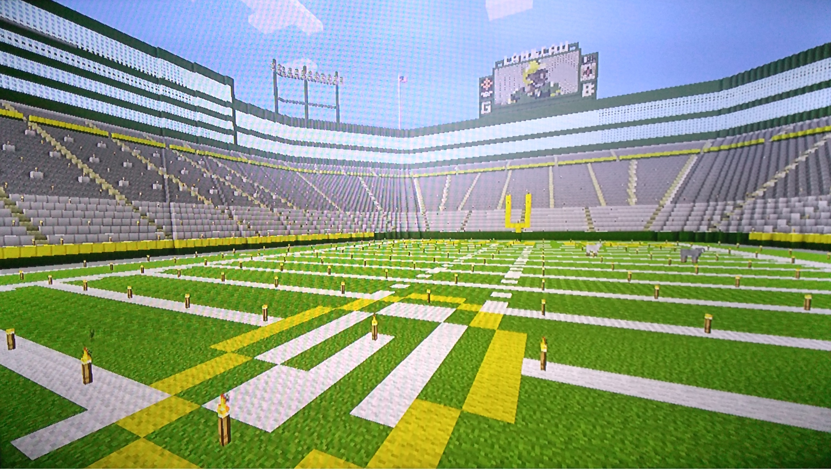 Lambeau Field Gundam On Roblox Wiki Fandom - football stadium roblox