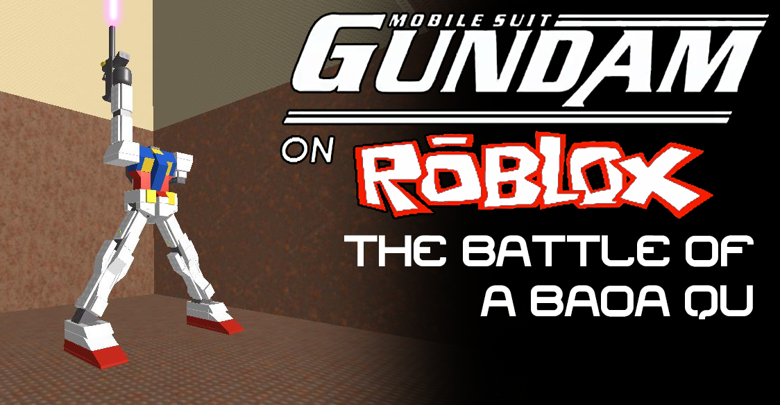 The Battle Of A Baoa Qu Gundam On Roblox Wiki Fandom - roblox girl chars