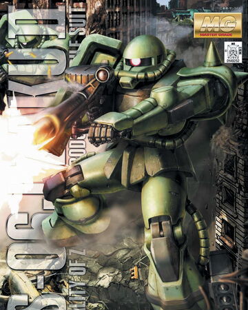 Mg Ms 06j Zaku Ii Ver 2 0 Gunpla Wiki Fandom