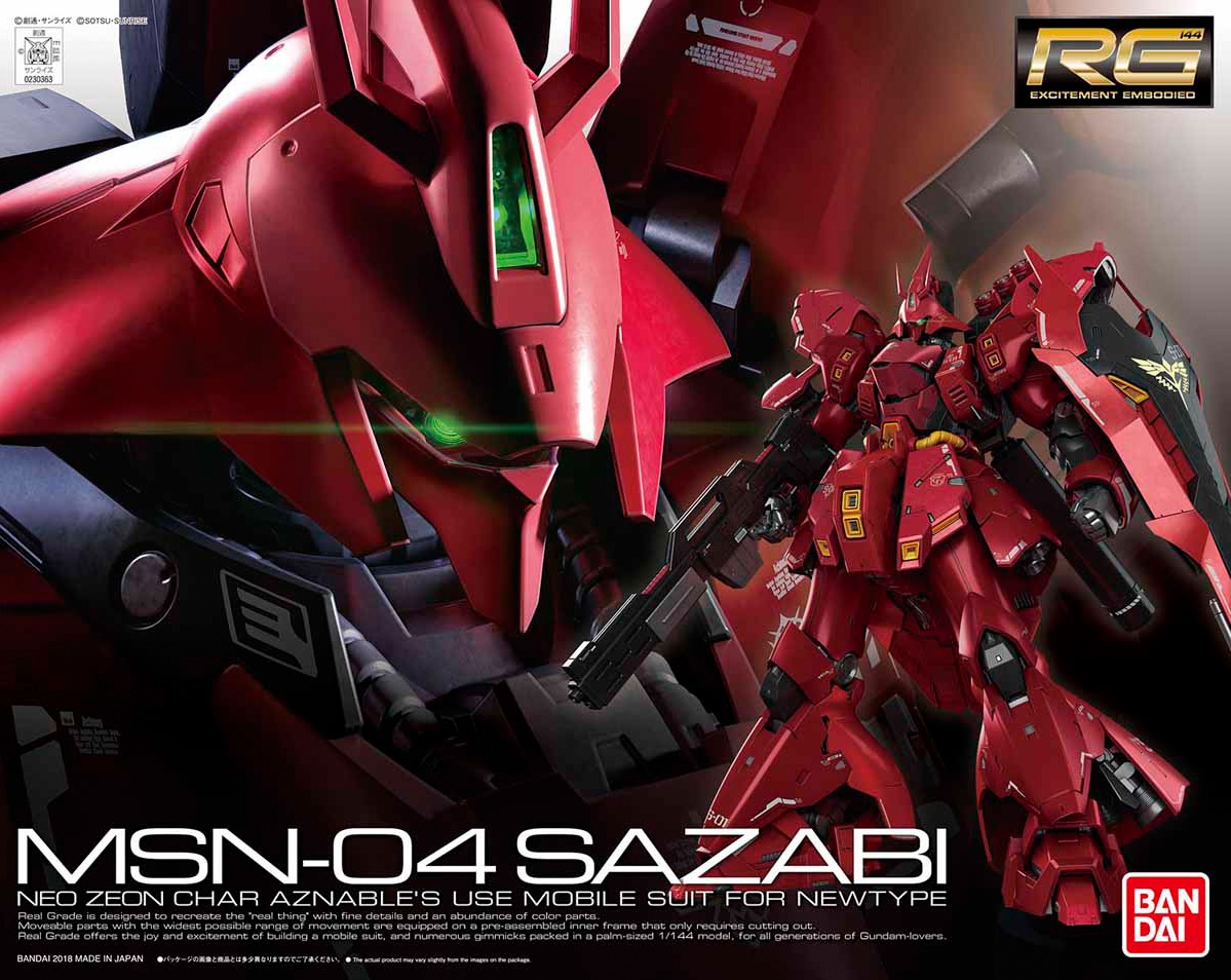 rg sazabi gundam