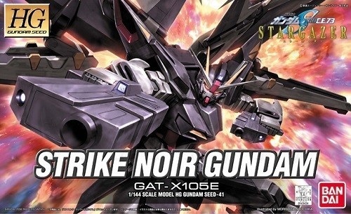 MG 1//100 GAT-X105E Strike Noir Gundam Mobile Suit Gundam SEED CE 73 STARGAZER