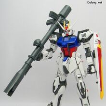 Mg Gat X105 Aqm E X01 Aile Strike Gundam With Bazooka Gunpla Wiki Fandom