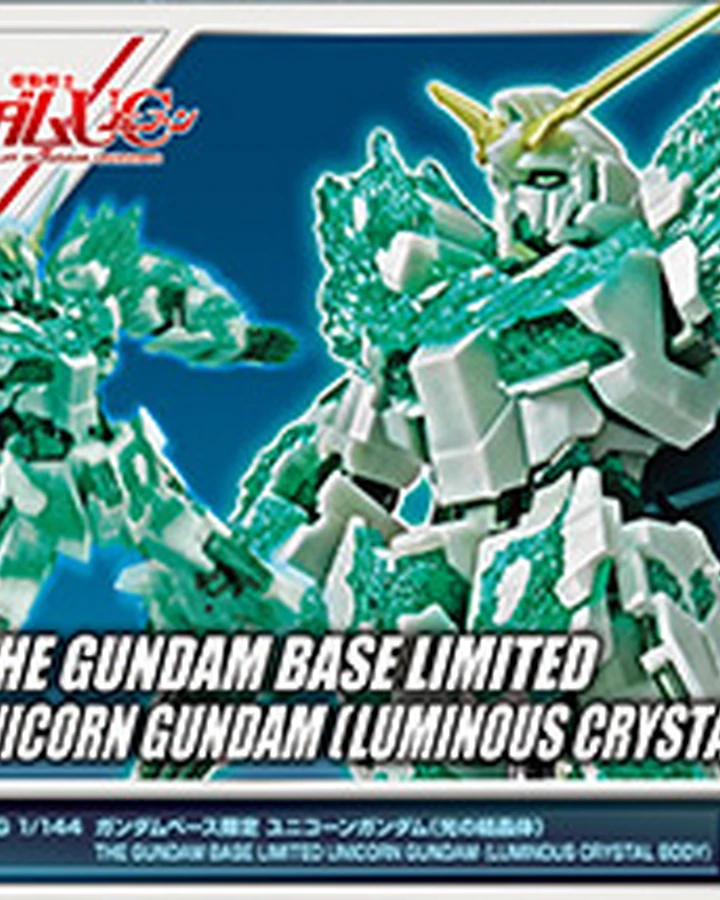 Hguc Rx 0 Unicorn Gundam Destroy Mode Lumious Crystal Body